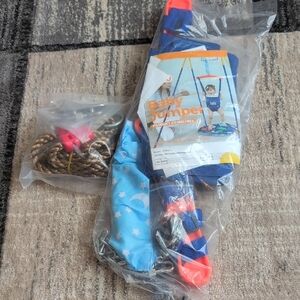 Amazon Baby Jumper Seat - Blue, Navy & Orange